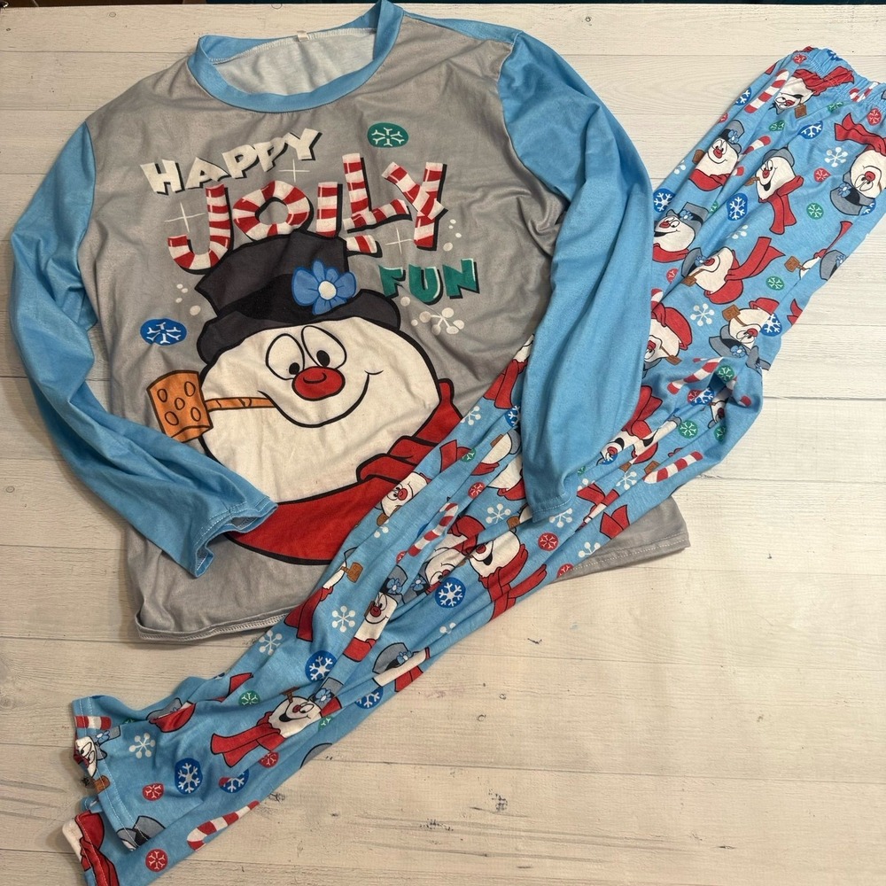 Frosty the Snowman‎ women's pajama set size medium